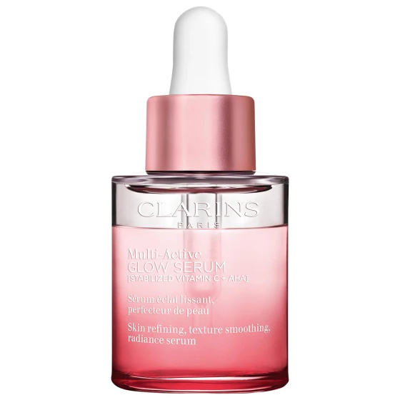 Clarins Multi-Active Brightening Glow Serum with Vitamin C + AHA (1oz / 30mL)